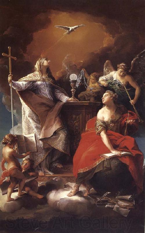 Pompeo Batoni Religious allegory Germany oil painting art